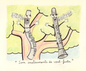 5) Flauta i clarinet