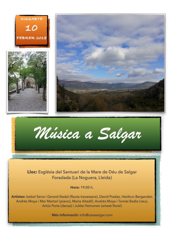 Cartell jpg Música a Salgar 2018