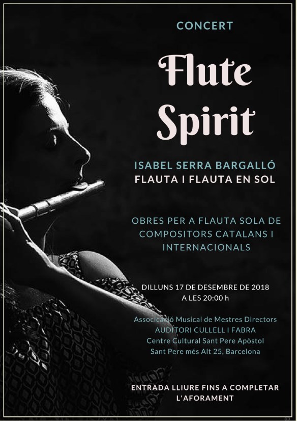 Flute Spirit en concert a Barcelona